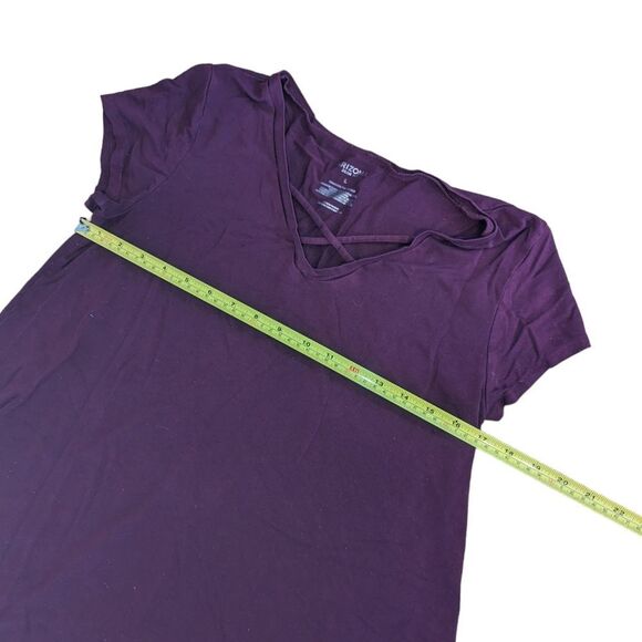 🛍️ Arizona Maroon Extra Soft Dress Size Large - Picture 2 of 5